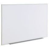 Dry Erase Board, Melamine, 60 X 36, Satin-finished Aluminum Frame