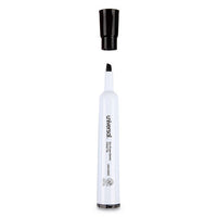 Dry Erase Marker, Broad Chisel Tip, Black, 36-pack