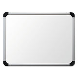 Porcelain Magnetic Dry Erase Board, 24 X36, White
