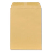 Catalog Envelope, #10 1-2, Square Flap, Gummed Closure, 9 X 12, Brown Kraft, 100-box
