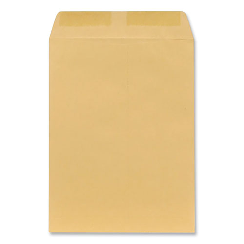 Catalog Envelope, #10 1-2, Square Flap, Gummed Closure, 9 X 12, Brown Kraft, 100-box