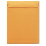 Catalog Envelope, #13 1-2, Square Flap, Gummed Closure, 10 X 13, Brown Kraft, 250-box