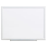 Dry Erase Board, Melamine, 24 X 18, Aluminum Frame