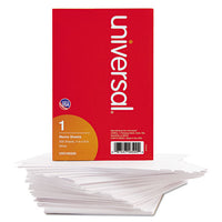 Loose White Memo Sheets, 4 X 6, Unruled, Plain White, 500-pack