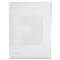 Transparent Deluxe Locking Project Files With Cd-rom Holder, Letter Size, Clear, 25-pack