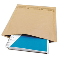 Natural Self-seal Cushioned Mailer, #5, Barrier Bubble Lining, Self-adhesive Closure, 10.5 X 16, Natural Kraft, 80-carton