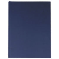 Casebound Hardcover Notebook, Wide-legal Rule, Dark Blue, 10.25 X 7.68, 150 Sheets