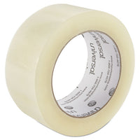 Quiet Tape Box Sealing Tape, 3" Core, 1.88" X 110 Yds, Clear, 6-pack