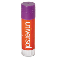 Glue Stick, 1.3 Oz, Applies Purple, Dries Clear, 12-pack