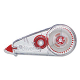 Correction Tape, Mini Economy, Non-refillable, 1-4" X 275", 10-pack