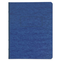 Pressboard Report Cover, Prong Clip, Letter, 3" Capacity, Dark Blue