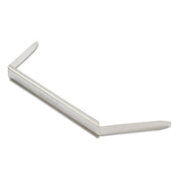 Two-piece Paper Fasteners, 1" Capacity, 2.75" Center To Center, Silver, 100-box