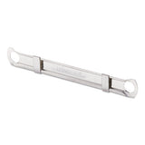 Two-piece Paper Fasteners, 3.5" Capacity, 2.75" Center To Center, Silver, 100-box