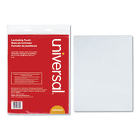 Laminating Pouches, 3 Mil, 9" X 11.5", Matte Clear, 25-pack