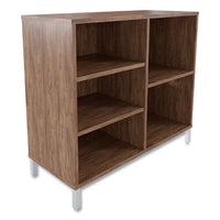 Essentials Laminate Bookcase, Five-shelf, 36 X 15 X 31.6, Espresso