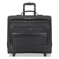 Classic Rolling Overnighter Case, 15.6", 16 7-50" X 6 69-100" X 13 39-50", Black