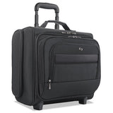 Classic Rolling Overnighter Case, 15.6", 16 7-50" X 6 69-100" X 13 39-50", Black