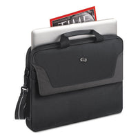 Pro Slim Brief, 16", 15 1-2" X 2" X 11 1-2", Black