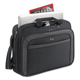 Pro Checkfast Briefcase, 17.3", 17" X 5 1-2" X 13 3-4", Black