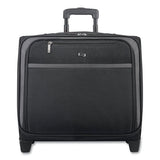 Dakota Rolling Overnighter Case, 16", 8 X 16 X 14.2, Black