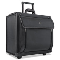 Classic Rolling Catalog Case, 16", 18" X 8" X 14", Black