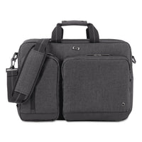 Urban Hybrid Briefcase, 15.6", 16 3-4" X 4" X 12", Gray