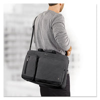 Urban Hybrid Briefcase, 15.6", 16 3-4" X 4" X 12", Gray