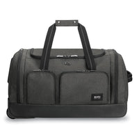 Leroy Rolling Duffel, Polyester, 12 X 10 1-2 X 10 1-2, Gray