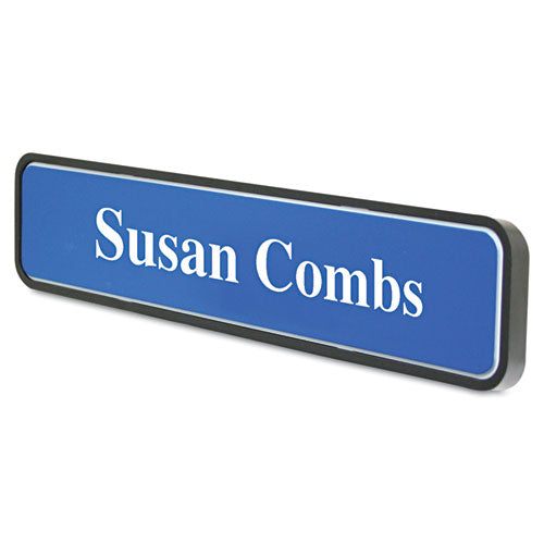 Architectural Wall Sign, 1 3-4 X 9, Gray
