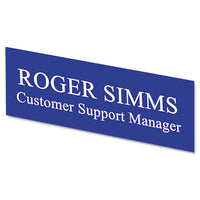 Engraved Name Plate, 2 X 8