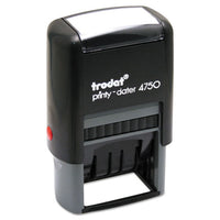 Stamp With Plastic Frame, Custom Numberer, Self-ink, Black-blue-red