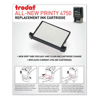 Trodat E4750 Stamp Replacement Pad, 1 X 1 5-8, Black