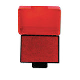 Trodat T5430 Stamp Replacement Ink Pad, 1 X 1 5-8, Red