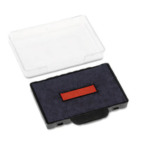 Trodat T5460 Dater Replacement Ink Pad, 1 3-8 X 2 3-8, Blue-red