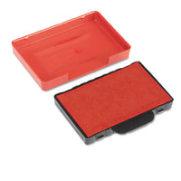 Trodat T5460 Dater Replacement Ink Pad, 1 3-8 X 2 3-8, Red