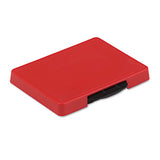 Trodat T5460 Dater Replacement Ink Pad, 1 3-8 X 2 3-8, Red