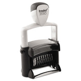 Custom Stamp, Numberer, Self-inking, Black-blue-red