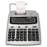 1212-3a Antimicrobial Printing Calculator, Blue-red Print, 2.7 Lines-sec