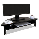 High Rise Collection Monitor Stand, 27 X 11 1-2 X 6 1-2-7 1-2, Black