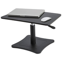 High Rise Adjustable Laptop Stand, 21 X 13 X 12 To 15 3-4, Black