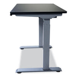 Electric Height Adjustable Standing Desk, 36 X 23.6 X 28.7 To 48.4, Black, Ships In 1-3 Business Days