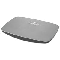 Steppie Balance Board, 22.5w X 14.5d X 2.13h, Two-tone Gray