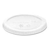 Round Deli Pot Lids, For 8 Oz To 32 Oz Deli Containers, Plastic, 500/carton