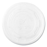 115-series Flat Hot Lids, For Use With 115-series Soup Containers, White, Plastic, 500/carton