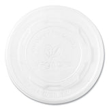 115-series Flat Hot Lids, For Use With 115-series Soup Containers, White, Plastic, 500/carton