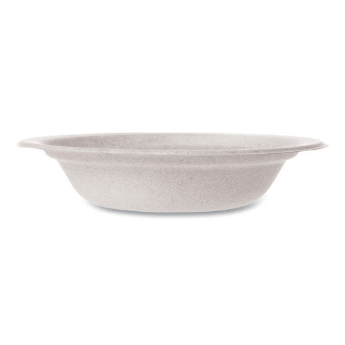 Molded Fiber Tableware, Bowl, 12 Oz, White, 1,000/carton