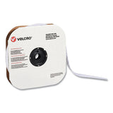 Sticky-back Fasteners, Loop Side, 1" X 75 Ft, White