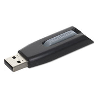 Store 'n' Go V3 Usb 3.0 Drive, 256 Gb, Black-gray