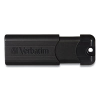 Pinstripe Usb 3.0 Flash Drive, 32 Gb, Black