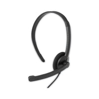 Mono Headset, Monaural, Over-the-head, Black